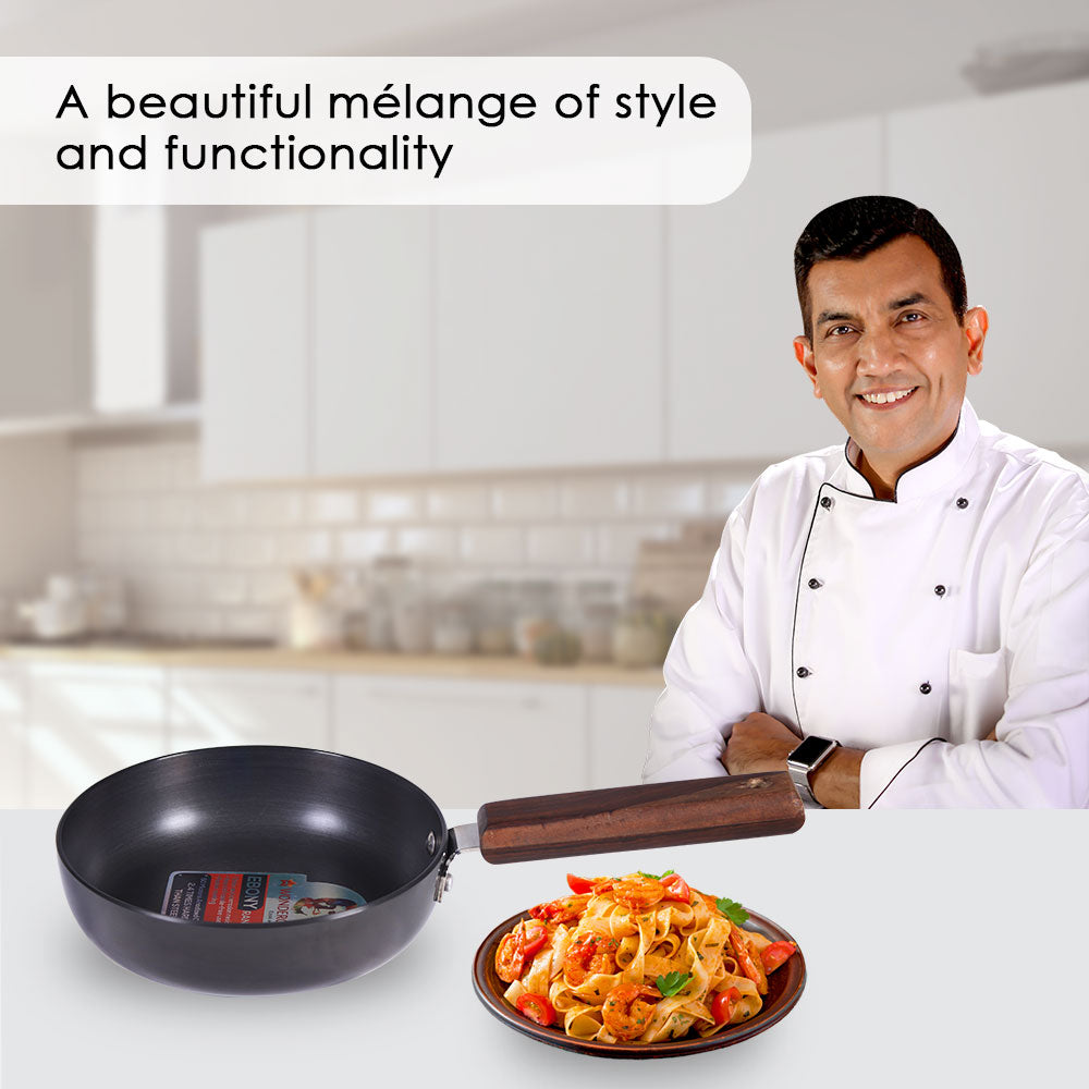 Chef Series II 8/20 cm Fry Pan with Glass Cover
