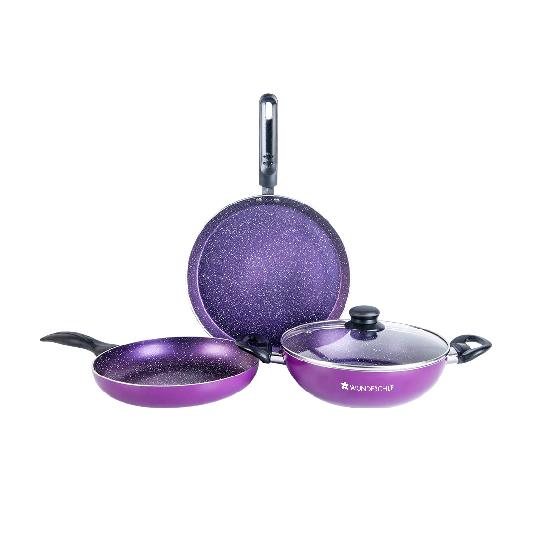 DOLBOVI Marble 8 piece Cookware Set purple Cookware Set - AliExpress