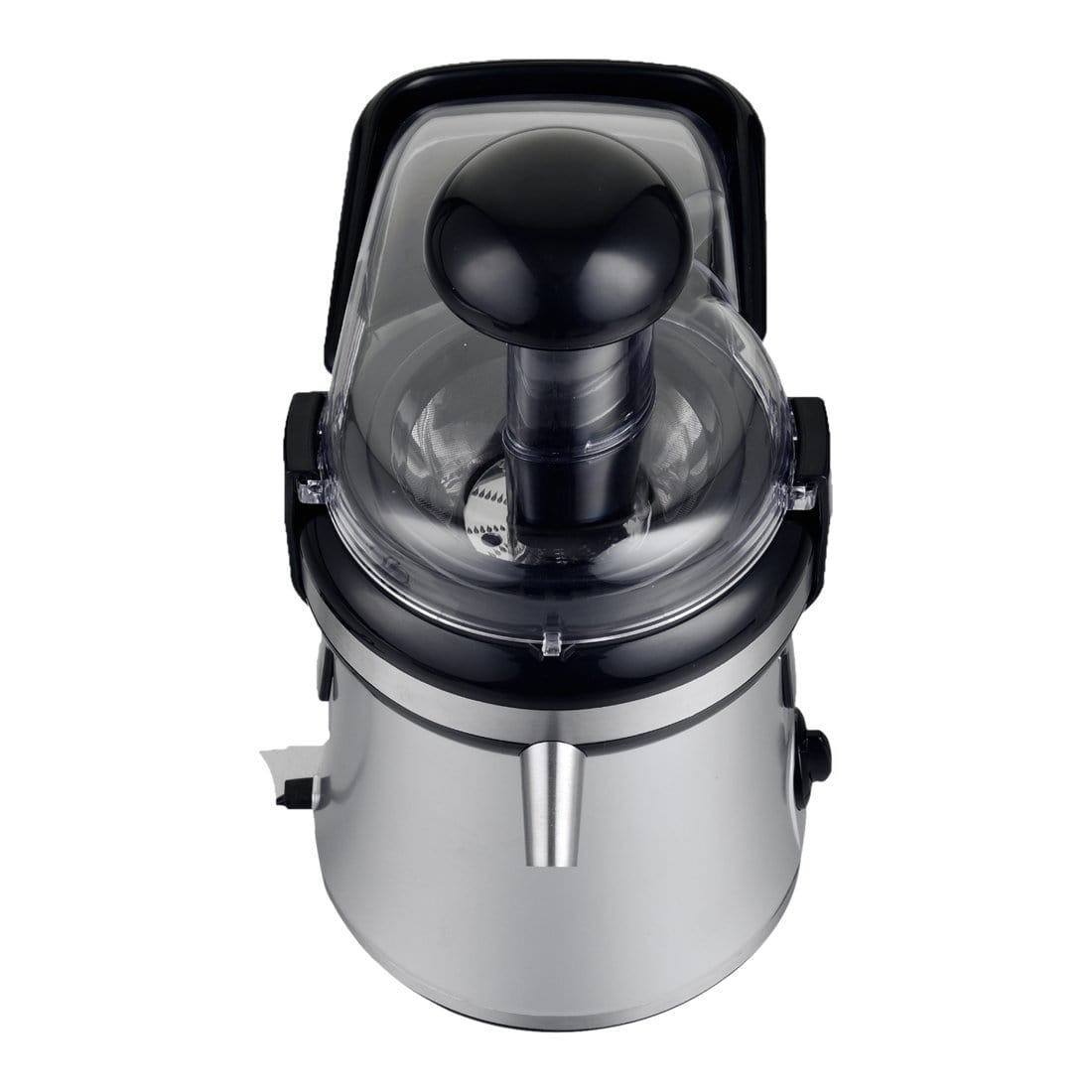 Juicer Machines Vegetable and Fruit, 3'' Wide Mouth Juice Extractor, Easy  to Clean, No-Drip & No-Slip Design, Sliver