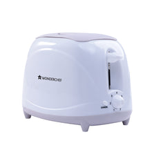 Load image into Gallery viewer, Ultima Pop-up Toaster with Lid Cover|700 Watt| 2 Bread Slice Automatic Pop-up Electric Toaster for Kitchen| 7- Level Browning Controls|Wide Bread Slots| Auto Shut Off|Mid Cycle Cancel Feature| Removable Crumb Tray| Easy to Clean| White| 2 Year Warranty