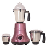 Wonderchef Renewed Premium Mixer Grinder | 750W | 3 Thick Steel Jars | Die-cast Jar Base | Velvet