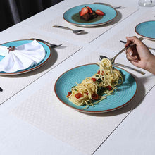 Load image into Gallery viewer, Valentina Reversible Diamond &amp; Textured Placemat Set of 6