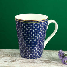 Load image into Gallery viewer, Sicilia Fine Bone China Coffee Mug - Royal Blue - Set of 2 Pcs