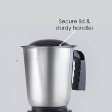 Load image into Gallery viewer, Wonderchef Renewed Vietri Mixer Grinder | 550W | 3 Anti-rust Stainless Steel Jars and Blades | 3-speed Knob