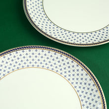 Load image into Gallery viewer, Sicilia Fine Bone China Dinner Set - Royal Blue - 20 Pcs Set