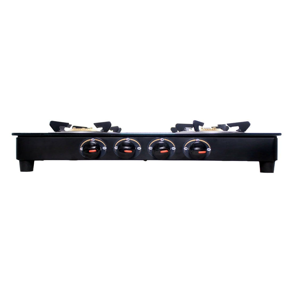 Wonderchef Ruby Black 4 Burner Glass Cooktop - Wonderchef