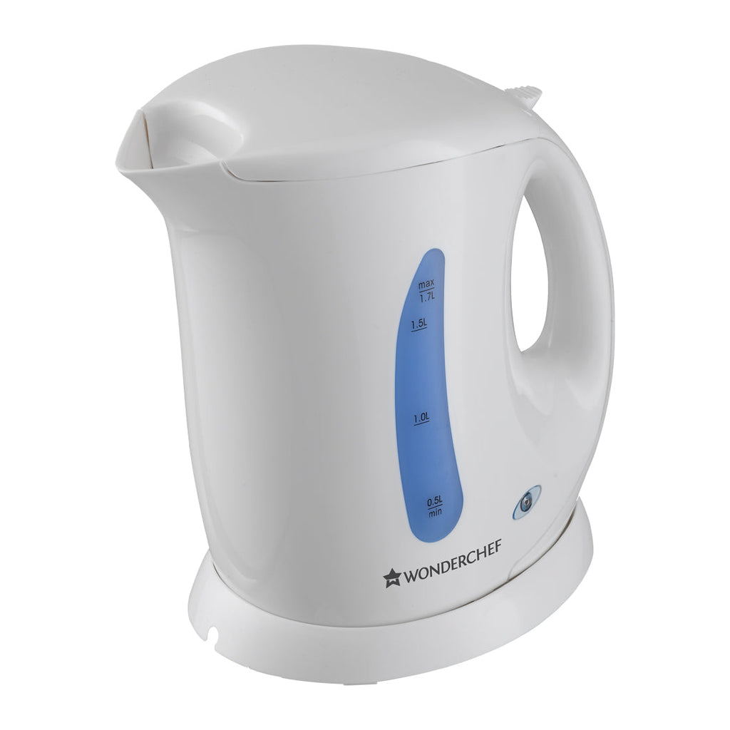 Acura Automatic Electric Kettle, 2000W, White & Blue