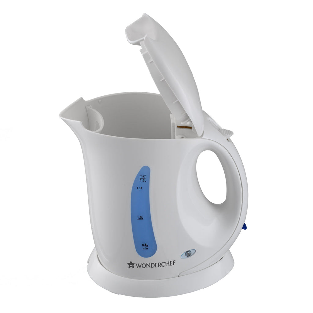 Acura Automatic Electric Kettle, 2000W, White & Blue