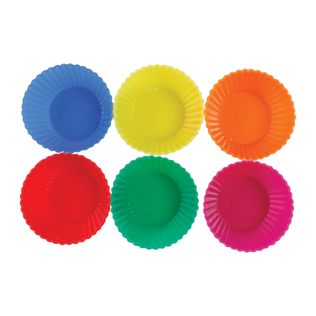 Ambrosia Cup Cake Moulds, Lightweight, Flexible, Food-Grade Silicone, 100% Eco-Friendly, Dishwasher Safe