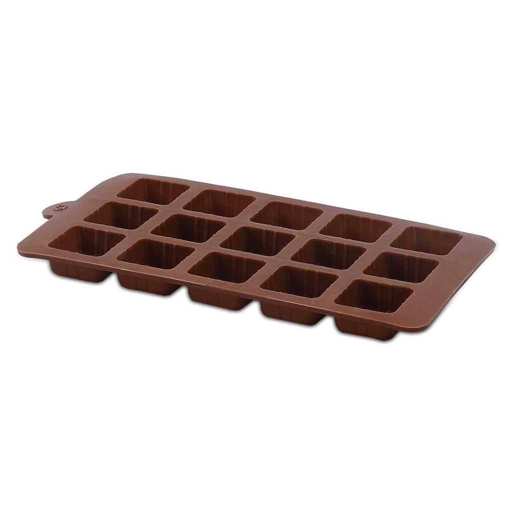 Ambrosia Silicone Square Shaped Nonstick Muffin Tray, Non-toxic, Flexible ,Oven- Microwave-Freezer-Refrigerator Safe