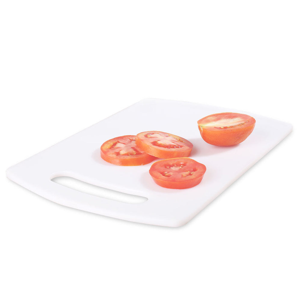 Ambrosia Vegetable Chopping Board | 11.5" x 8" | 6mm Thickness | Crack-Resistant and Unbreakable | Odour and Stain Resistant | Easy to Clean | White