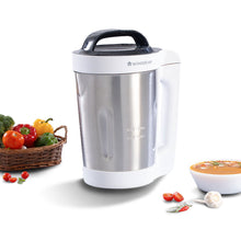 Load image into Gallery viewer, Automatic Soup Maker, 1.6L, 800W, White and Steel