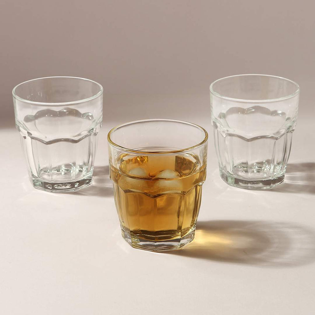 Bormioli Rockbar Whiskey Glass - 390 ML - Set of 6