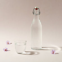 Load image into Gallery viewer, Bormioli Water Bottle - Clear - 1L