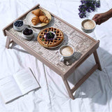 Casablanca Bed Tray Geometric Pattern