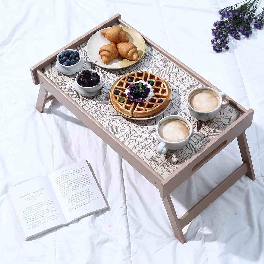 Casablanca Bed Tray Geometric Pattern