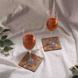 Casablanca Damask Motif Coaster - Set of 6