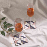 Casablanca Marble Mosaic Coaster - Set of 6