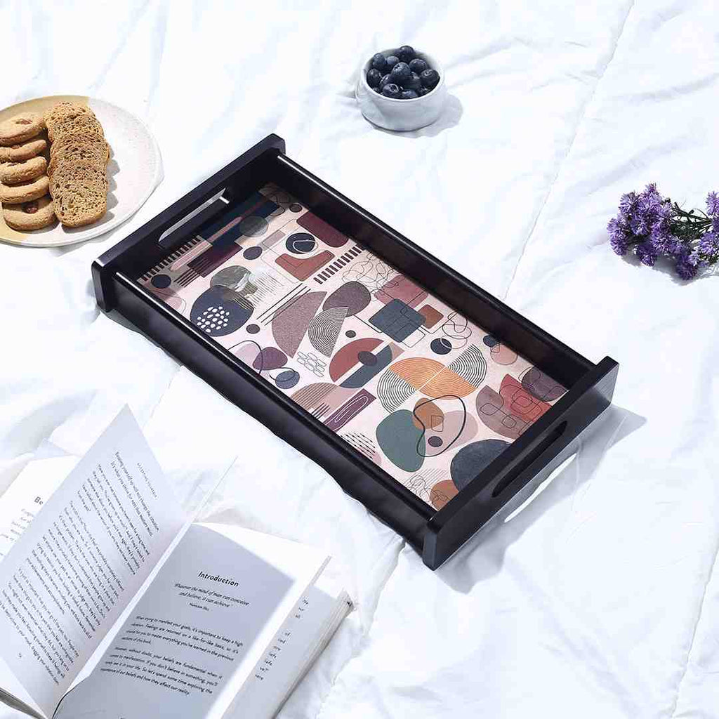 Casablanca Tray Abstract Pattern - Small