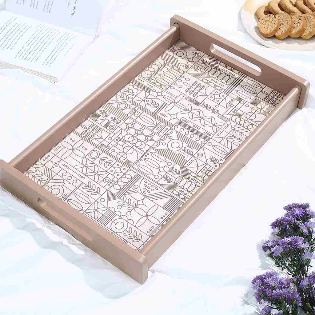 Casablanca Tray Geometric Pattern - Large