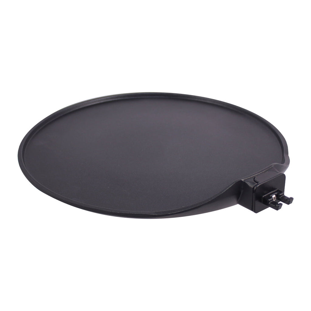 Click Space Saver 30 cm Non-stick Dosa Tawa, Induction Bottom, Foldable Handle, Aluminium, 4mm, 2 Years Warranty, Black