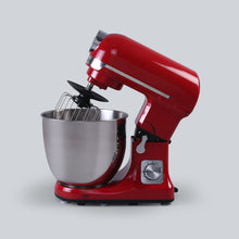 Load image into Gallery viewer, Crimson Edge Die-Cast Metal Stand Kitchen Mixer &amp; Beater with free attachments | 5.7L SS Bowl | 1000W motor | 6 Speed Setting | Whisking Cone, Mixing Beater &amp; Dough Hook attachments | 3 Yrs warranty | Red