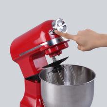 Load image into Gallery viewer, Crimson Edge Die-Cast Metal Stand Kitchen Mixer &amp; Beater with free attachments | 5.7L SS Bowl | 1000W motor | 6 Speed Setting | Whisking Cone, Mixing Beater &amp; Dough Hook attachments | 3 Yrs warranty | Red