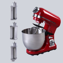 Load image into Gallery viewer, Crimson Edge Die-Cast Metal Stand Kitchen Mixer &amp; Beater with free attachments | 5.7L SS Bowl | 1000W motor | 6 Speed Setting | Whisking Cone, Mixing Beater &amp; Dough Hook attachments | 3 Yrs warranty | Red