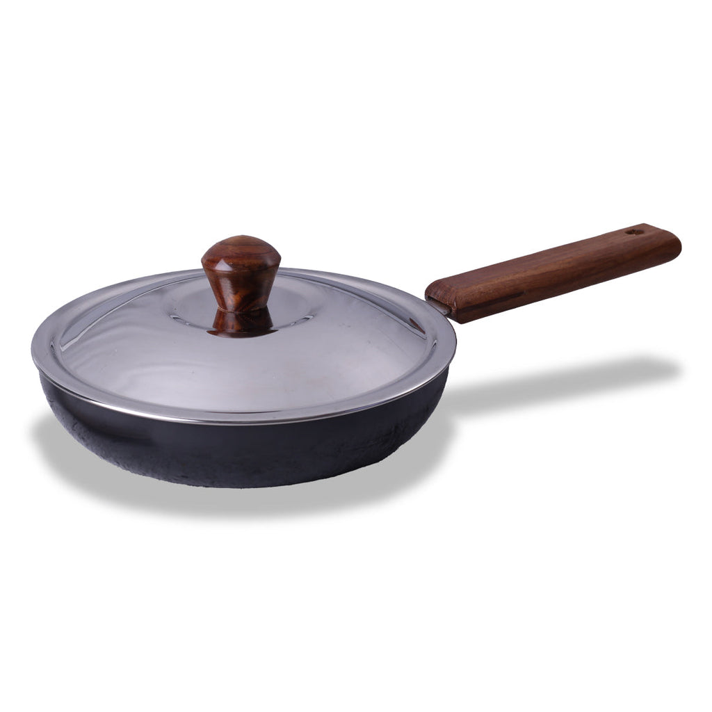 Ebony Hard-Anodised 24 cm Fry Pan | 1.75 L | 3.25mm thickness | Black