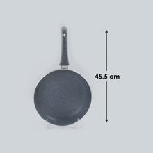 Load image into Gallery viewer, Granite 26 cm Non-Stick Fry Pan | 2 L | Grey | 5 Layer PFOA Free Non-Stick Coating | Compatible with Hot Plate, Hobs, Gas Stove, Ceramic Plate and Induction cooktop | 2 Years Warranty