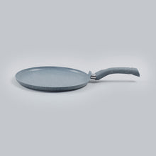 Load image into Gallery viewer, Granite 28cm Non-Stick Dosa Tawa | Induction Bottom | Soft-Touch Handles | Virgin Aluminium | PFOA/Heavy Metals Free | 3.5mm | 2 Year Warranty | Grey