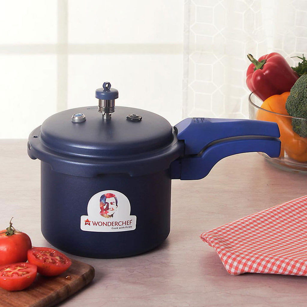 Health Guard 3L Pressure Cooker Outer Lid - Blue