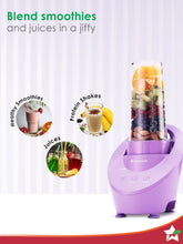 Load image into Gallery viewer, Magneto Blender | Smoothie &amp; Juice Maker | World’s Safest with Magnetic Induction Tech | Variable Speed | Automatic with 60-sec auto-stop | Portable with Sipper Jar | 2-Year Warranty