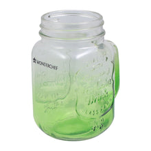 Load image into Gallery viewer, Mason Jar Set 450Ml (Red And Green)