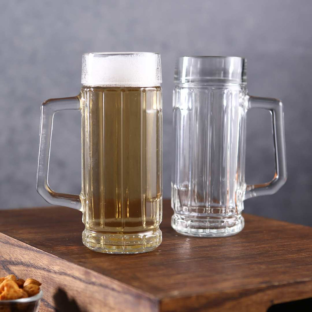 Modena Beer Mug 330 Ml (Set Of 2)