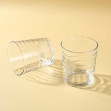 Load image into Gallery viewer, Modena Whiskey Glass Waves 285 Ml (Set Of 6)