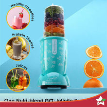 Load image into Gallery viewer, Nutri-blend GO, 22000 RPM 100% Full Copper Motor, 1 Unbreakable Jar, 400 W, 2 Years Warranty, Recipe book by Chef Sanjeev Kapoor, Mint