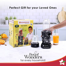 Load image into Gallery viewer, Nutri-blend, 500W, 22000 RPM 100% Full Copper Motor, Mixer-Grinder, Blender, SS Blades, 2 Unbreakable Jars, 2 Years warranty, Black, Recipe Book By Chef Sanjeev Kapoor