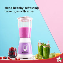 Load image into Gallery viewer, Orchid Personal Blender, 250W Copper Motor, 600ml Transparent Jar, Stainless Steel Blades for Perfect Blending, Hassle Free Blending of Fruits &amp; Vegetable Juices, Protein Shakes, Smoothies