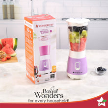 Load image into Gallery viewer, Orchid Personal Blender, 250W Copper Motor, 600ml Transparent Jar, Stainless Steel Blades for Perfect Blending, Hassle Free Blending of Fruits &amp; Vegetable Juices, Protein Shakes, Smoothies