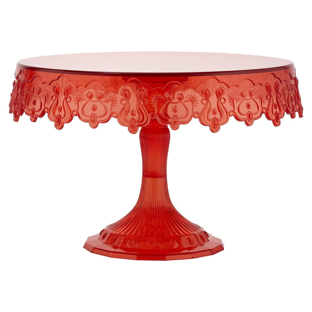 Pavoni Message Red Cake Stand