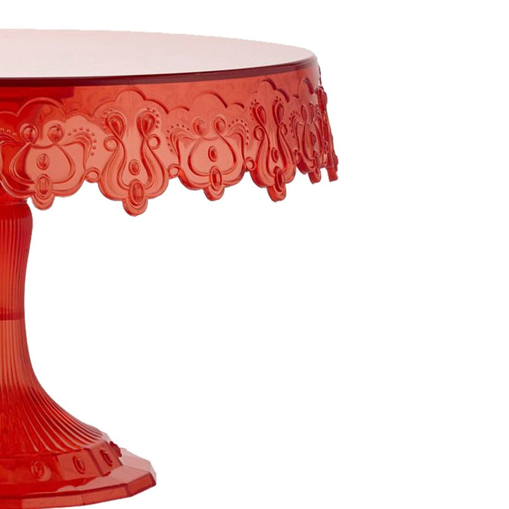 Pavoni Message Red Cake Stand