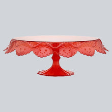 Load image into Gallery viewer, Pavoni Papillon Red Cake Stand