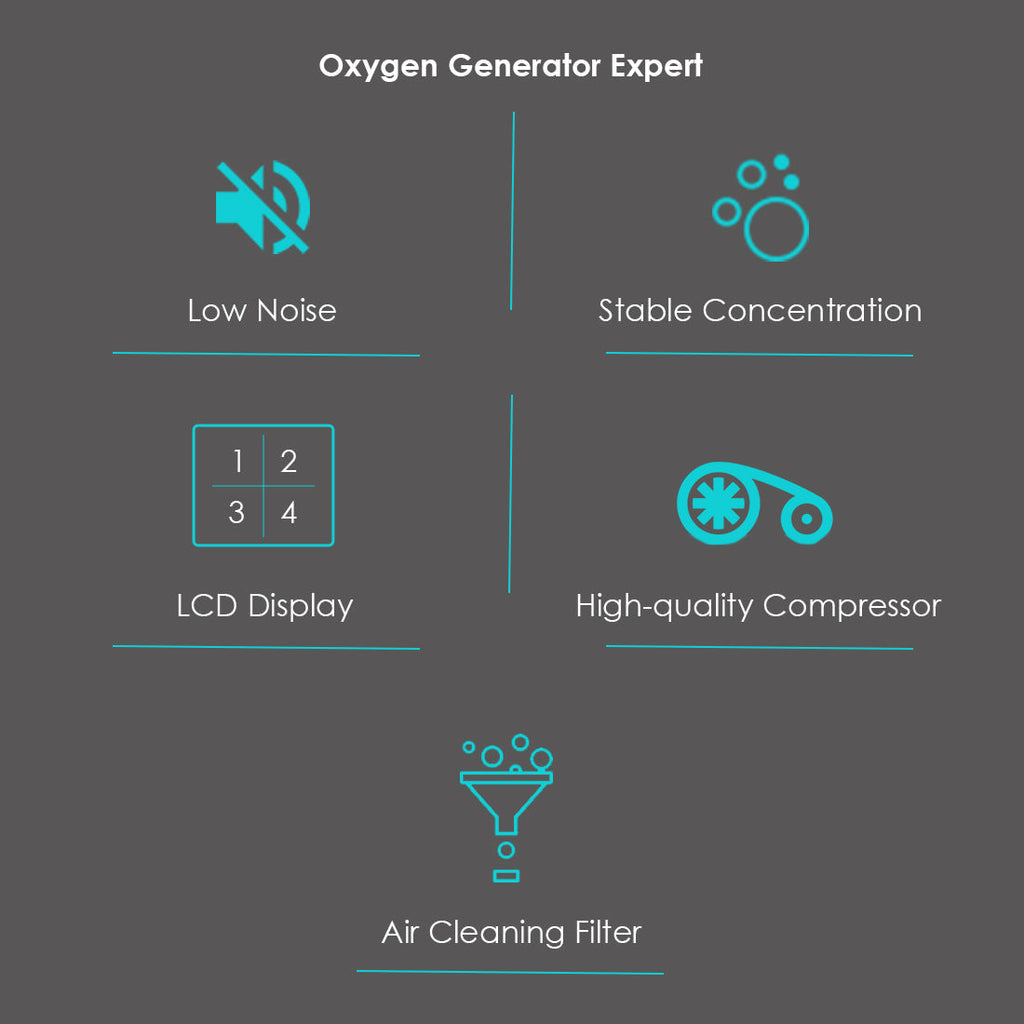 Portable Oxygen Concentrator Machine - 5 Litres (Medical Supply Equipment)