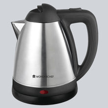 Load image into Gallery viewer, Prato Automatic Stainless Steel Cordless Electric Kettle, 1.2 Litres, Built-in Metal Filter, 304 Stainless Steel Interior, Ergonomic Handle Design, 1000W, 2 Years Warranty