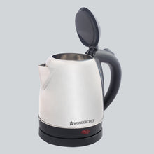 Load image into Gallery viewer, Prato Automatic Stainless Steel Cordless Electric Kettle, 1.5 Litres, Built-in Metal Filter, 304 Stainless Steel Interior, Ergonomic Handle Design, 1000W, 2 Years Warranty