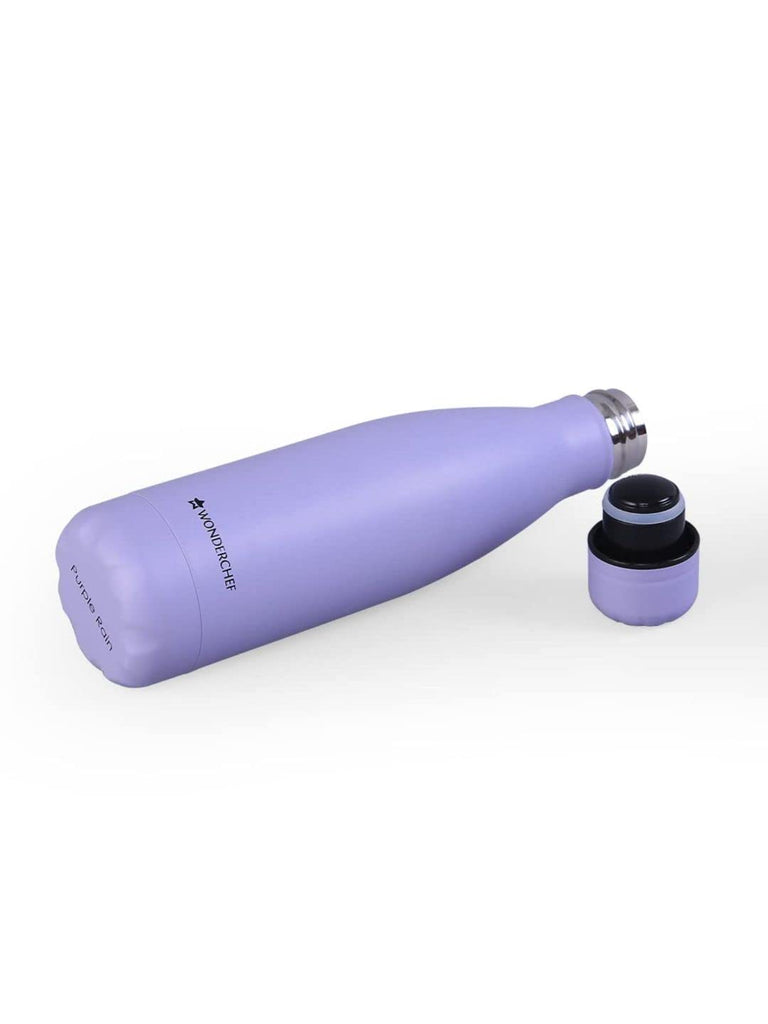 Purple Rain, 500ml, Double Wall Stainless Steel, Vacuum Insulated, Hot And Cold Flask