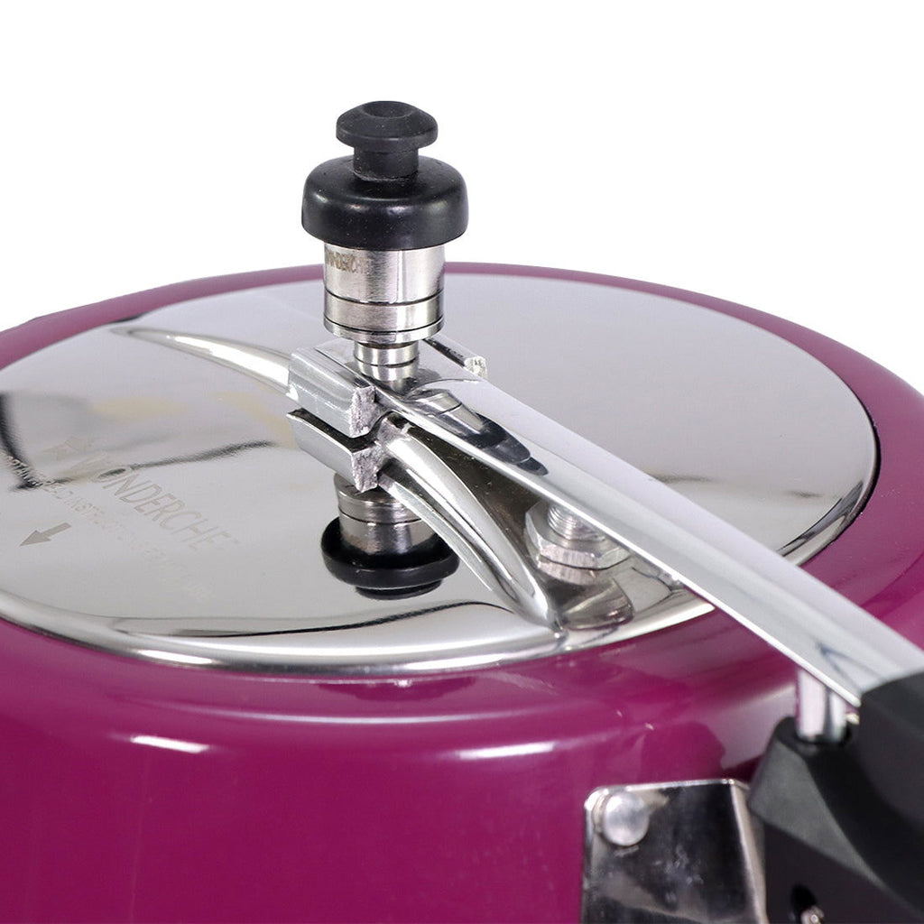 Regalia Induction Base 3L Pressure Cooker with Inner Lid, 2 Years Warranty, Purple