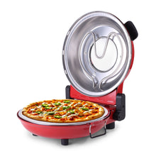 Load image into Gallery viewer, Regalia Pizza Maker | 1200W | Crispy Pizzas in 5 Minutes | Wood Fried Pizzas Like Taste | Lava Stone Base for Golden Crust | 12-Inch Diameter | Easy to Clean | 2 Year Warranty