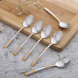 Roma Tea Spoon  - Gold Plated - Set of 6pcs